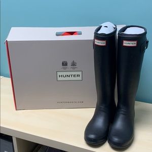 Hunter Rain boots. New with box.